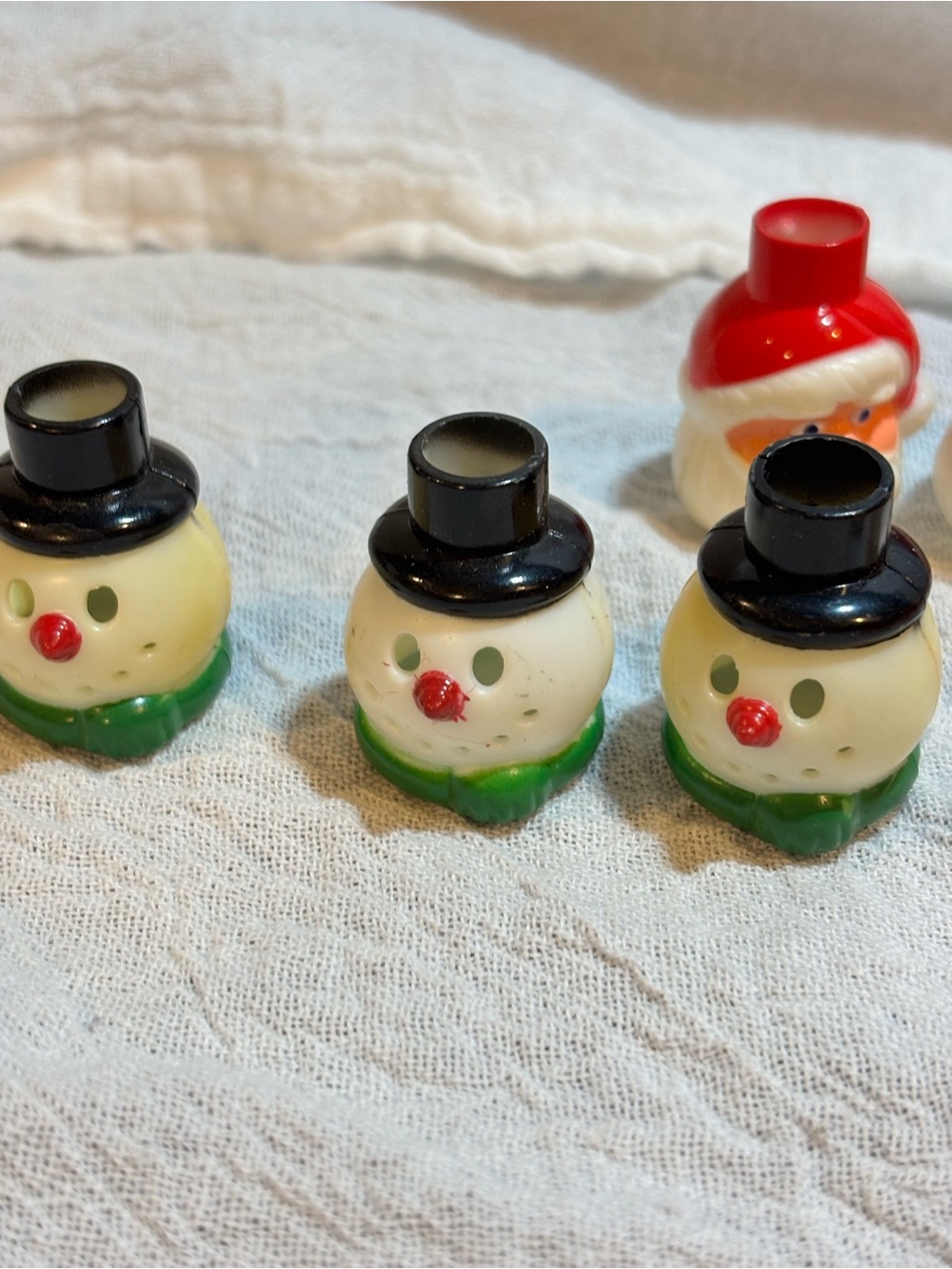 Vintage Mini Bulb Covers Christmas Tree Lights Decor Lot of 26 - Picture 2 of 12